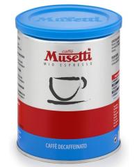 Кофе молотый Caffe Musetti Decaffeinated ж/б 250 г